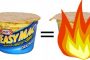 Easy Mac on fire: Tall Curly Biscuit: 4th funniest blog! Funny story, funny pics, all true!
