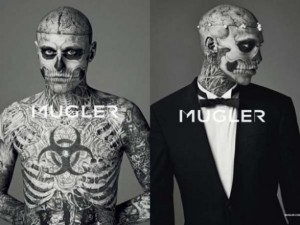 Mugler wants men to be zombies.