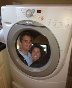 Heart shaped image in washing machine on the funniest blog.