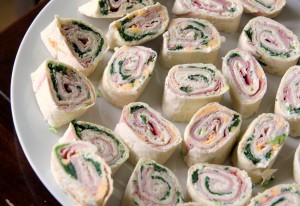 Tortilla pinwheels are disgusting and full of stuff that should not go together, like Joyful Noise.